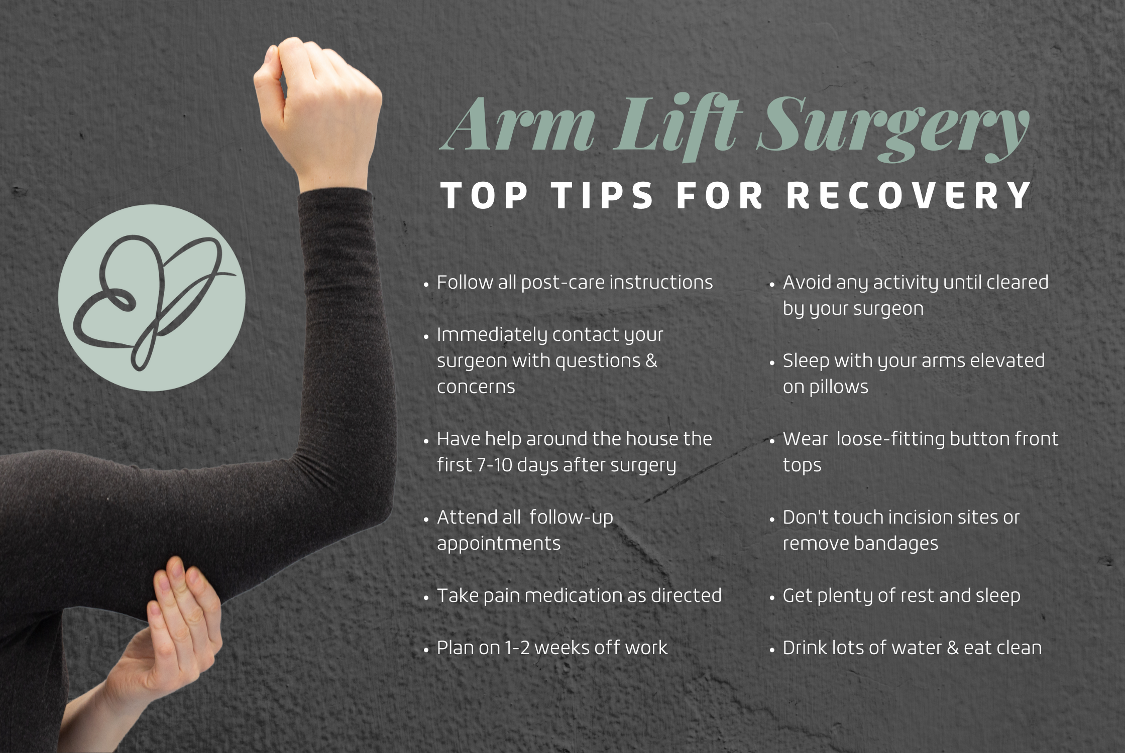 Arm Lift Surgery – Your Timeline to Recovery & Top Tips for Healing